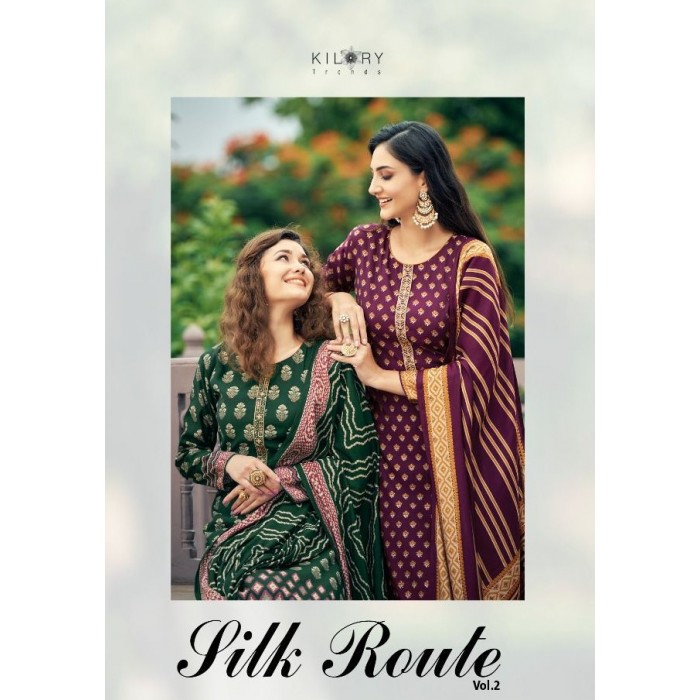 Kilory Silk Route Vol 2 Viscose Dress Materials